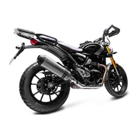 Triumph Scrambler 400X 2024-2026 343MM X-OVAL Titanium Exhaust System Product thumb image 3
