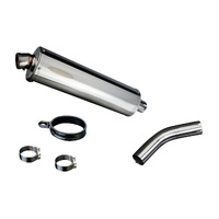 Suzuki GSX-S750 GSR750 2011-2024 450MM Oval Stainless Exhaust System Product thumb image 3