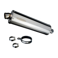 Suzuki SV650 SV650S 2003-2015 450MM Oval Stainless Exhaust System Product thumb image 3