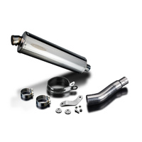 Kawasaki Ninja 300 2013-2023 450MM Oval Stainless Exhaust System Product thumb image 3