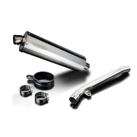 Kawasaki ZX-9R ZX9R Ninja 2002-2003 450MM Oval Stainless Exhaust System Product thumb image 3