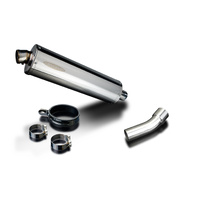 Ducati Diavel 2011-2018 450MM Oval Stainless Exhaust System Product thumb image 3
