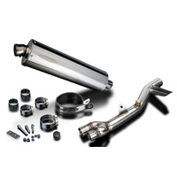 Honda NT700V Deauville (2006-2015) 450MM Oval Stainless Exhaust System Product thumb image 3