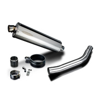 Triumph Tiger 800 ABS 2011-2020 450MM Oval Stainless Exhaust System Product thumb image 3