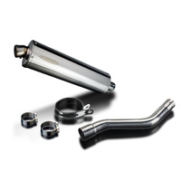 Kawasaki KLR650E 2008-2021 450MM Oval Stainless Exhaust System Product thumb image 3