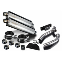Yamaha XT660Z Tenere 08-19 450MM Oval Stainless Exhaust System Product thumb image 3