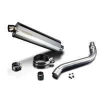 Suzuki DR650SE 1996-2024 450MM Oval Stainless Exhaust System Product thumb image 3