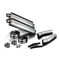 Ducati Monster 620/695/800 2002-2008 450MM Oval Stainless Exhaust System Product thumb image 3