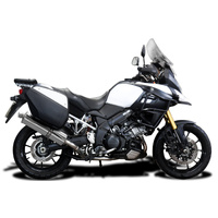 Suzuki V-STROM DL1000 2014-2020 450MM Oval Stainless DE-CAT Silencer KIT Product thumb image 3