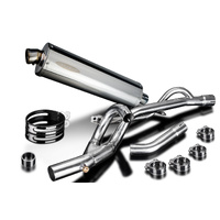 Suzuki DL650 V-STROM 17-23 DE-CAT 450MM Oval Stainless Steel Exhaust System Product thumb image 3