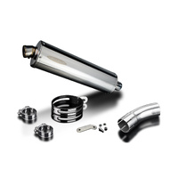 Kawasaki Z900RS 2018-2024 450MM Oval Stainless Steel Exhaust System Product thumb image 3