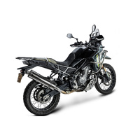 CF Moto 450 MT 2024-2026 450MM Oval Stainless Exhaust System Product thumb image 3