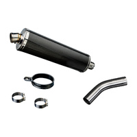 SUZUKI GSX-S750 GSR750 2011-2024 450MM OVAL CARBON EXHAUST SYSTEM Product thumb image 3
