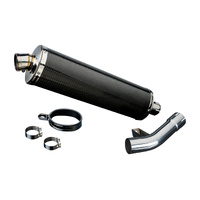 Suzuki GSF1250S GSF1250SA Bandit 07-16 450MM Oval Carbon Exhaust System Product thumb image 3