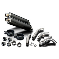 Kawasaki Ninja ZX10R ZX-10R 06 07 450MM Oval Carbon Exhaust System Product thumb image 3