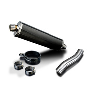 Honda CB500F 2013-2015 450MM Oval Carbon Exhaust System Product thumb image 3