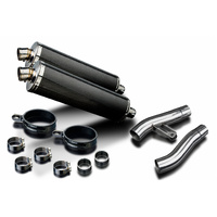 Triumph Sprint Executive 1998-1998 450MM Oval Carbon Exhaust System Product thumb image 3