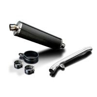 Kawasaki ZX-9R ZX9R Ninja 2002-2003 450MM Oval Carbon Exhaust System Product thumb image 3