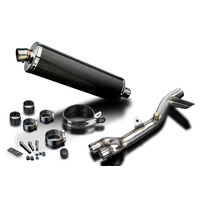 Honda NT700V Deauville (2006-2015) 450MM Oval Carbon Exhaust System Product thumb image 3
