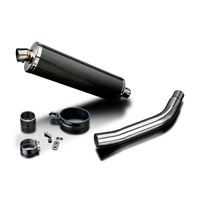 Triumph Tiger 800 ABS 2011-2020 450MM Oval Carbon Exhaust System Product thumb image 3