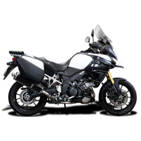 Suzuki V-STROM DL1000 2014-2020 450MM Oval Carbon DE-CAT Silencer KIT Product thumb image 3