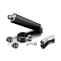 KAWASAKI Z900RS 2018-2024 450MM CARBON FIBRE OVAL EXHAUST SYSTEM Product thumb image 3