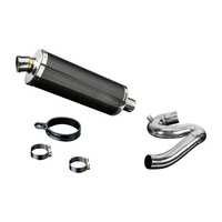 Honda CBR1000RR Fireblade 08-15 350MM Oval Carbon Exhaust System Product thumb image 3