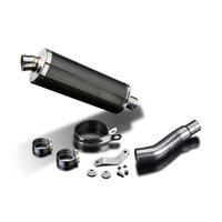 Kawasaki Ninja 300 2013-2023 350MM Oval Carbon Exhaust System Product thumb image 3
