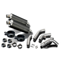 Kawasaki Ninja ZX10R ZX-10R 06 07 350MM Oval Carbon Exhaust System Product thumb image 3