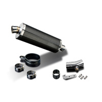 Kawasaki ER-6N ER-6F 06-11 350MM Oval Carbon Exhaust System Product thumb image 3