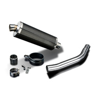 Triumph Tiger 800 ABS 2011-2020 350MM Oval Carbon Exhaust System Product thumb image 3