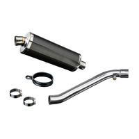 Kawasaki ZX10R Ninja ZX-10R 16-19 DE-CAT 350MM Oval Carbon Exhaust System Product thumb image 3