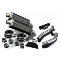 Yamaha XT660Z Tenere 08-19 350MM Oval Carbon Exhaust System Product thumb image 3