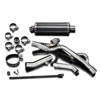 Suzuki DL650 V-STROM 02-11 350MM Oval Carbon Exhaust System Product thumb image 3