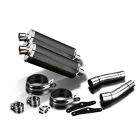 Ducati Monster 620/695/800 2002-2008 350MM Oval Carbon Exhaust System Product thumb image 3