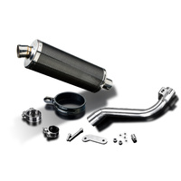 HONDA CRF250L RALLY 17-20 350MM CARBON FIBRE EXHAUST SYSTEM Product thumb image 3