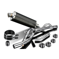 Suzuki DL650 V-STROM 17-23 DE-CAT 350MM Oval Carbon Fibre Exhaust System Product thumb image 3