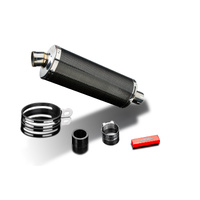 Royal Enfield Classic 350 Bullet 350 2022-2025 350MM Oval Carbon Exhaust System Product thumb image 3
