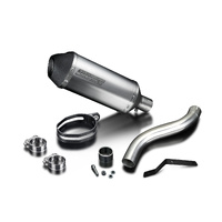 Triumph Speed Triple 955i 02-04 HI-LEVEL 260MM X-OVAL Titanium Exhaust System Product thumb image 3