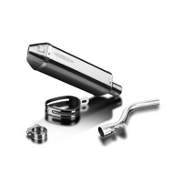 Kawasaki KLX250S 09-24 KLX300R 320MM TRI-OVAL Stainless Exhaust Product thumb image 3