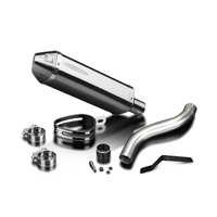 Triumph Speed Triple 955i 02-04 HI-LEVEL 320MM TRI-OVAL Stainless Exhaust System Product thumb image 3