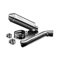 Kawasaki ZX10R Ninja ZX-10R 16-19 DE-CAT 320MM TRI-OVAL Stainless Exhaust System Product thumb image 3