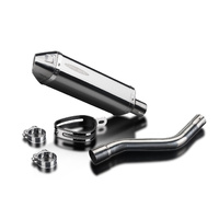 Kawasaki KLR650E 2008-2021 320MM TRI-OVAL Stainless Exhaust System Product thumb image 3