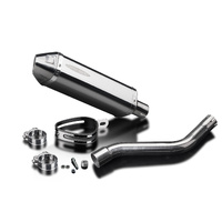 Kawasaki KLR650C 1995-2003 320MM TRI-OVAL Stainless Exhaust System Product thumb image 3