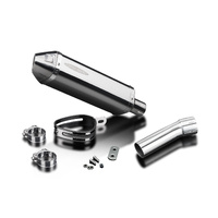 BMW F800GS F700GS 2013-2018 320MM TRI-OVAL Stainless Exhaust System Product thumb image 3