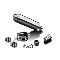 Royal Enfield Himalayan 16-22 320MM TRI Oval Stainless Exhaust System Product thumb image 3