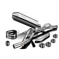 Suzuki DL650 V-STROM 17-23 DE-CAT 320MM TRI Oval Stainless Steel Exhaust System Product thumb image 3
