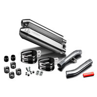 Yamaha FJR1300 2006-2012 / 2 TRI-OVAL 420mm (17 inch) L/H + R/H Silencers 304 Stainless Steel Product thumb image 3