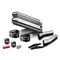 Ducati Monster 620/695/800 2002-2008 420MM TRI-OVAL Stainless Exhaust System Product thumb image 3