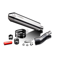 KAWASAKI NINJA 300 2013-2023 420MM TRI-OVAL STAINLESS EXHAUST SYSTEM Product thumb image 3